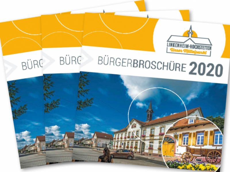 Cover der Bürgerbroschüre von Linkenheim-Hochstetten